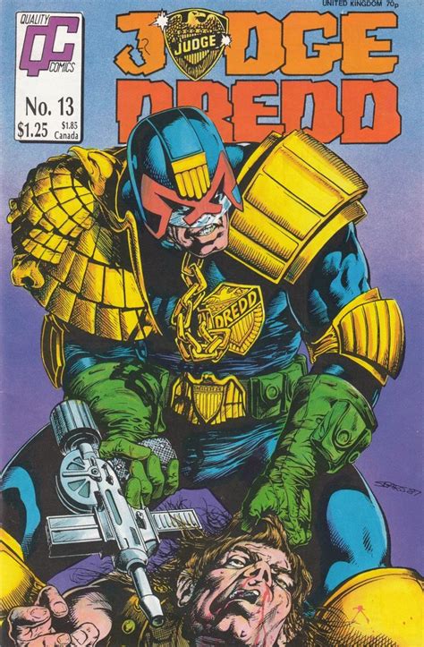 judge dredd quality comics.